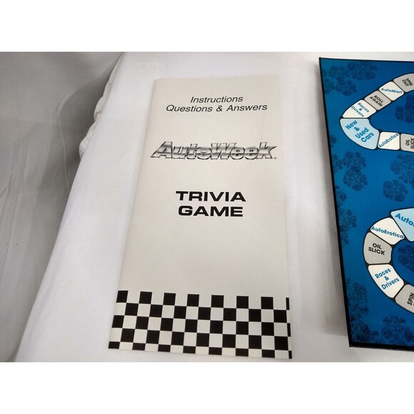 Vintage AutoWeek Trivia Game 1200 Questions on Races, Drivers, New/Used Cars - Picture 4 of 6